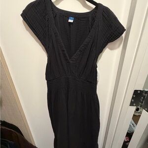 Old Navy Black Maxi Dress